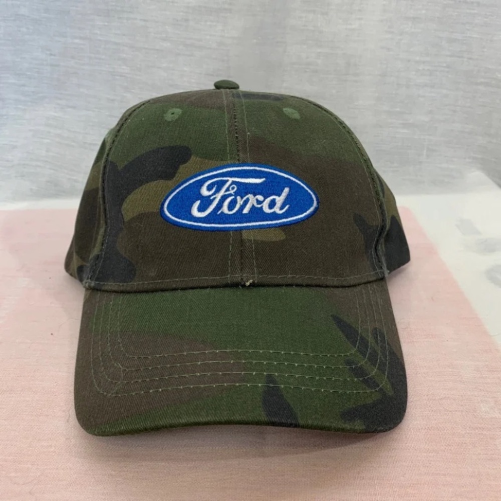 Ford Camouflage Camo Baseball Cap Hat